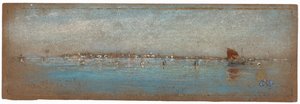 Blue and Silver—The Islands, Venice by James Abbott McNeill Whistler