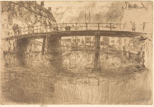 Bridge, Amsterdam by James McNeill Whistler
