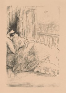 By the Balcony by James Abbott McNeill Whistler