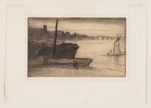 Chelsea Bridge and Church