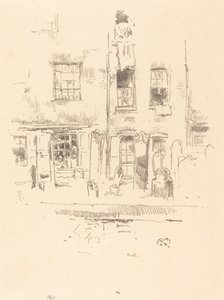 Churchyard by James Abbott McNeill Whistler