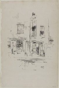 Churchyard by James Abbott McNeill Whistler