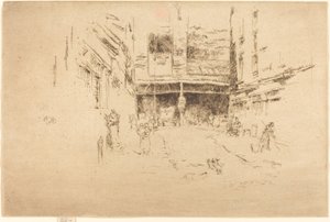 Clothes Exchange, No.I by James Abbott McNeill Whistler