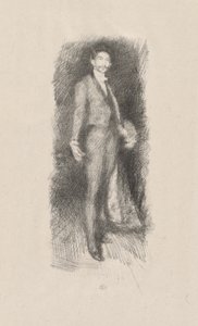 Count Robert de Montesquiou, No. 2 by James Abbott McNeill Whistler
