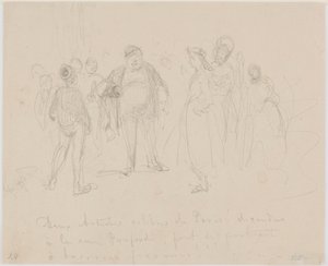 Two Famous Artists of Paris by James Abbott McNeill Whistler