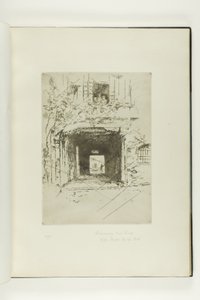 Doorway and Vine by James McNeill Whistler