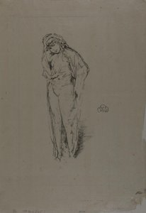 Draped Figure, Standing by James Abbott McNeill Whistler
