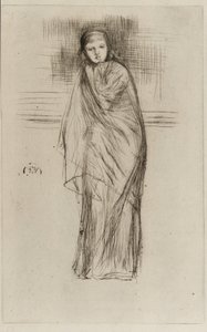 Draped Model by James Abbott McNeill Whistler