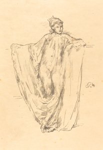 Figure Study by James Abbott McNeill Whistler
