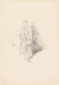 Figure Study in Colors by James Abbott McNeill Whistler