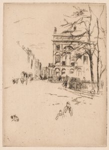 Fitzroy Square by James Abbott McNeill Whistler