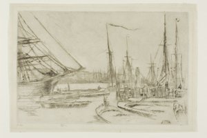 From Billingsgate by James Abbott McNeill Whistler