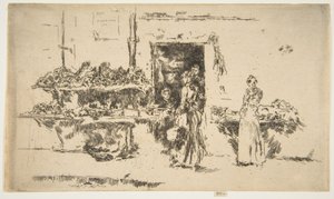 Fruit-Shop, Paris by James McNeill Whistler