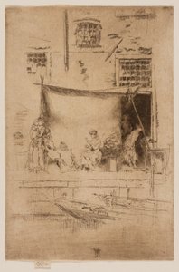 Fruit Stall by James Abbott McNeill Whistler