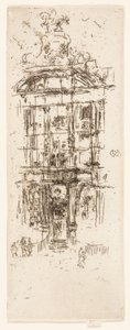 Gold House, Brussels by James Abbott McNeill Whistler