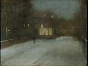 Grey and Gold - Snow in Chelsea