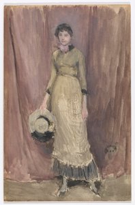 Harmony in Violet and Amber by James Abbott McNeill Whistler