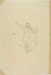 The Dancer: A Study of the Nude by James Abbott McNeill Whistler