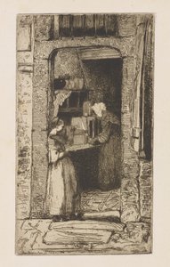 The Mustard Merchant by James Abbott McNeill Whistler