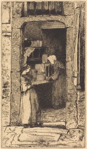 The Mustard Seller by James Abbott McNeill Whistler