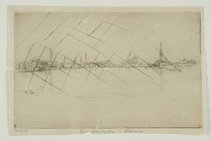 La Salute: Dawn by James Abbott McNeill Whistler
