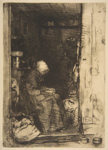 The Old Woman with Rags by James McNeill Whistler