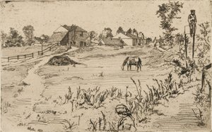 Landscape with Horses
