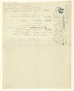 Letter to William Heinemann with Corrections for Eden versus Whistler: The Baronet and the Butterfly. A Valentine with a Verdict by James Abbott McNeill Whistler