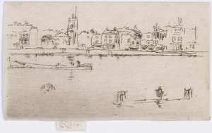 Little Chelsea (Memorial) by James Abbott McNeill Whistler
