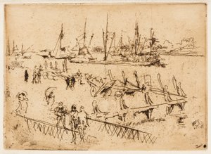 Little Dordrecht by James Abbott McNeill Whistler