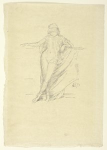 Little Draped Figure, Leaning by James Abbott McNeill Whistler