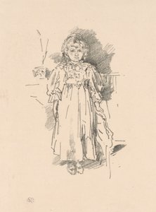 Little Evelyn by James Abbott McNeill Whistler