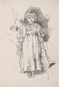 Little Evelyn by James McNeill Whistler