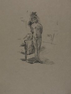 Little London Model by James Abbott McNeill Whistler