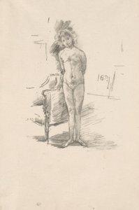 Little London Model by James Abbott McNeill Whistler