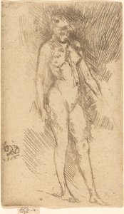 Little Nude Figure by James Abbott McNeill Whistler