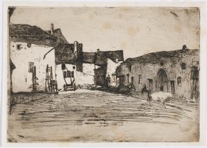 Liverdun. One of the Twelve Etchings from Nature by James Abbott McNeill Whistler
