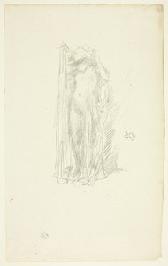 Model Draping by James Abbott McNeill Whistler