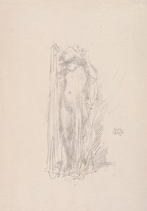 Model Draping by James McNeill Whistler