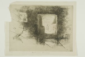 Nocturne: Furnace by James Abbott McNeill Whistler