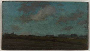 Note in Blue and Opal—The Sun Cloud by James Abbott McNeill Whistler
