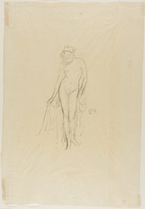 Nude Model, Standing by James Abbott McNeill Whistler