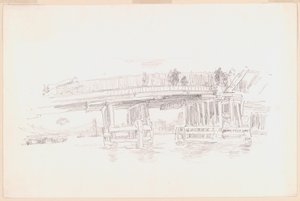 Old Battersea Bridge by James Abbott McNeill Whistler