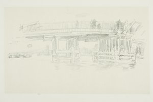 Old Battersea Bridge by James McNeill Whistler