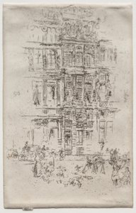Palaces, Brussels by James McNeill Whistler