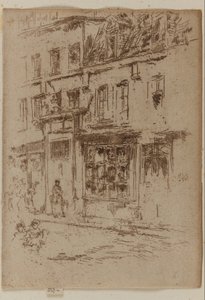 Little Butter Street, Brussels by James Abbott McNeill Whistler