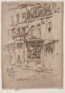 Petite Rue au Beurre, Brussels by James McNeill Whistler