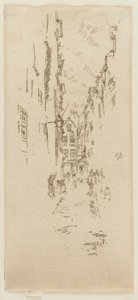 Petite Rue des Bouchers by James Abbott McNeill Whistler
