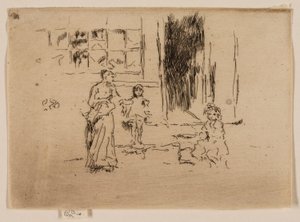 Petticoat Lane by James Abbott McNeill Whistler
