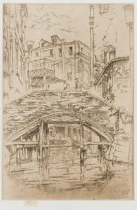 Ponte del Piovan by James Abbott McNeill Whistler